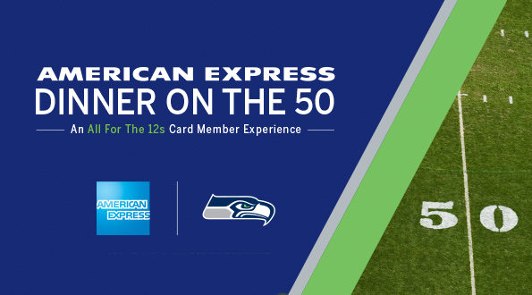 Want to dine on the 50-yard line of CenturyLink Field?