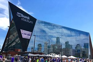 Official Minnesota Vikings U.S. Bank Stadium Construction Time-Lapse 